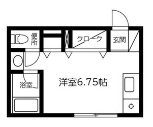 プラージュ鳥越の物件間取画像